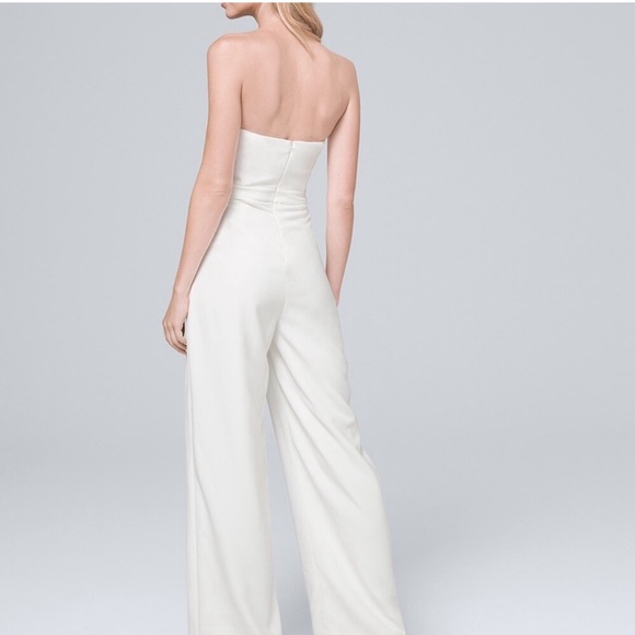 WHBM Teal Convertible Split-Leg Jumpsuit - Picture 4 of 13